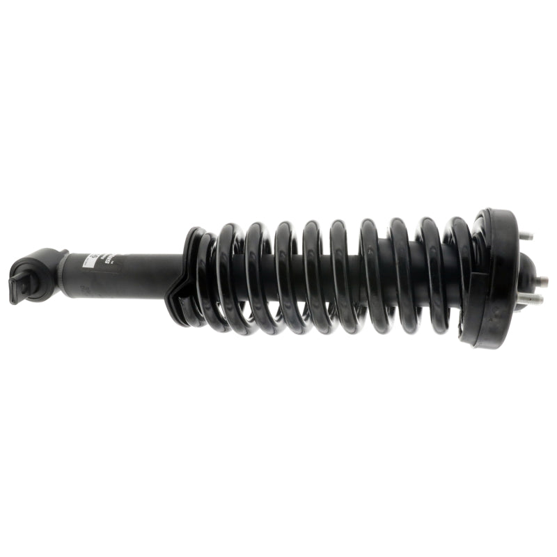 KYB Strut-Plus Twin-Tube Strut - Black Boot Included - Steel - Black Paint - Front - 2WD - Ford Fullsize SUV 2014-17