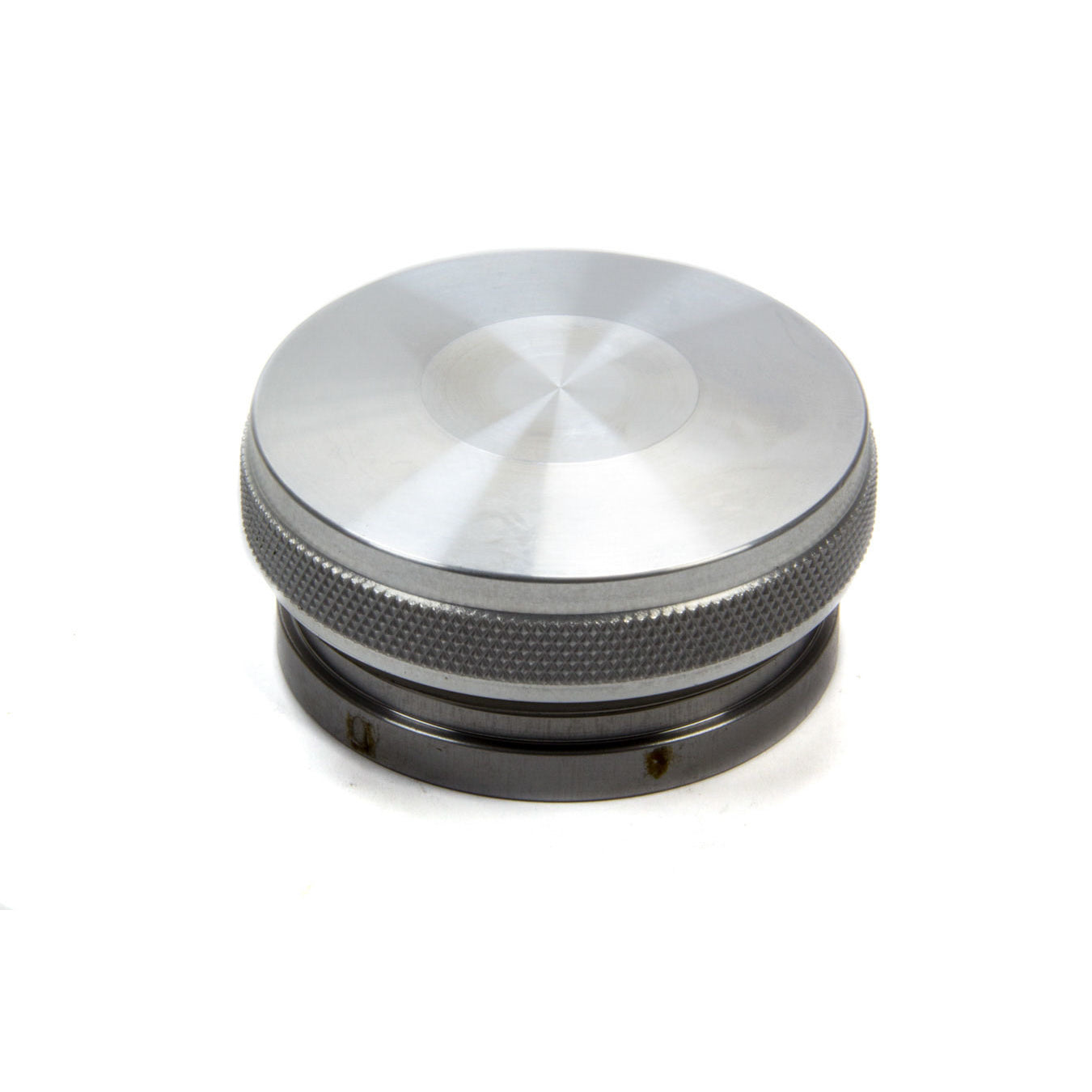 Meziere Enterprises 2.500" OD Bung and Cap Kit Weld-On Steel Bung Aluminum Threaded Cap - Natural
