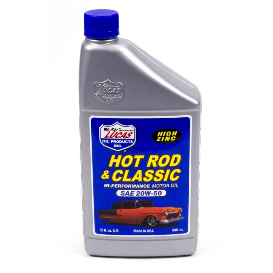 Lucas Hot Rod & Classic Hi-Performance Oil - 20w-50 - 1 Qt.