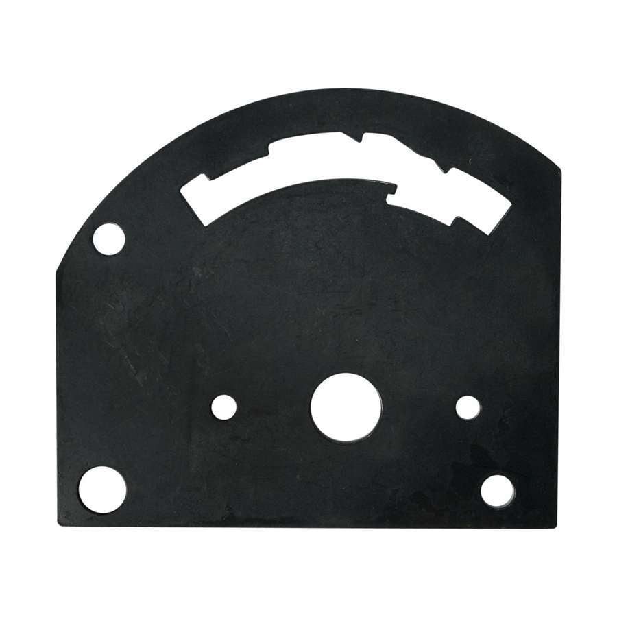 B&M 4-Speed Shifter Gate Plate - Forward Pattern - Black Paint - B&M Pro Stick / Pro Bandit / Street Bandit / Composite X Shifters