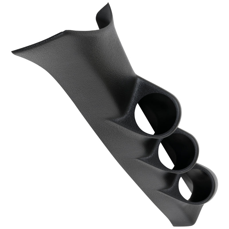 Auto Meter Pillar Gauge Pod - Three 2-1/16 in Diameter Gauges - Black - T-Top - GM F-Body 1982-92