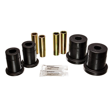 Energy Suspension Front Control Arm Bushing Set - Black - Fits 1985-93 Ford Mustang, Mercury Capri