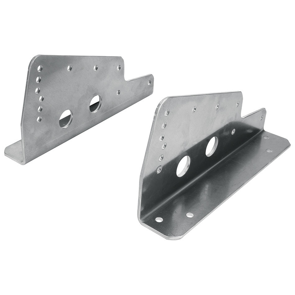 Allstar Performance Lower Seat Bracket - Bolt-In - Tall - Aluminum Race Seats (Pair)