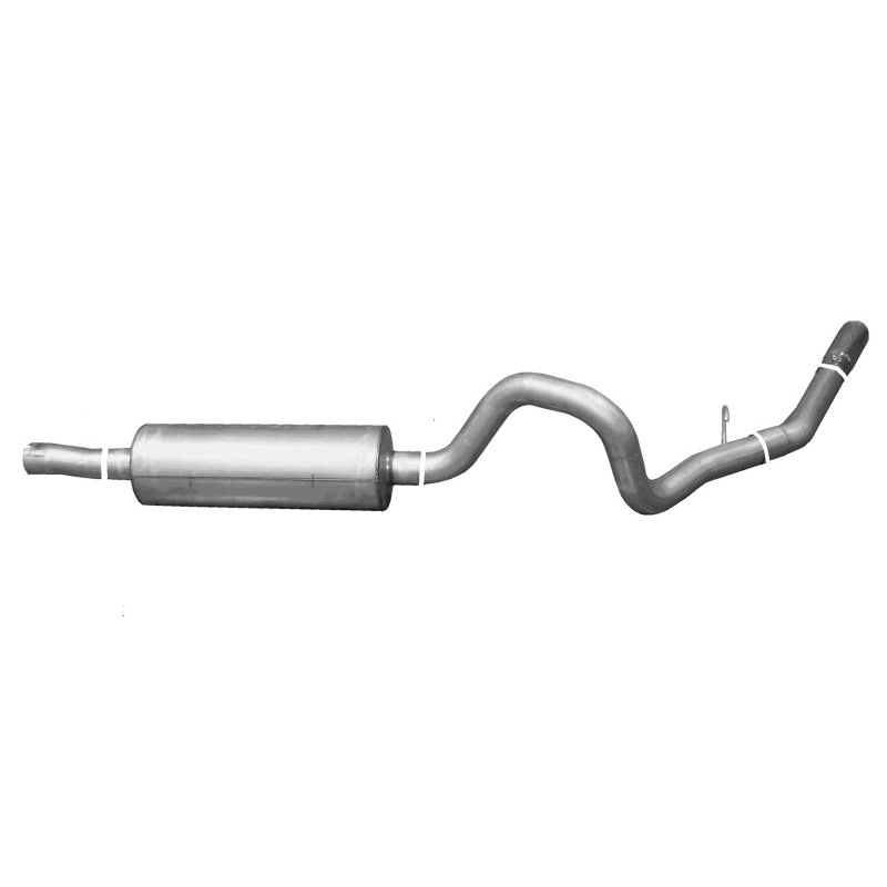 Gibson Cat-Back Single Exhaust System - 3 in Tailpipe - 3-1/2 in Tips - Polished - Ford Excursion 2000-05