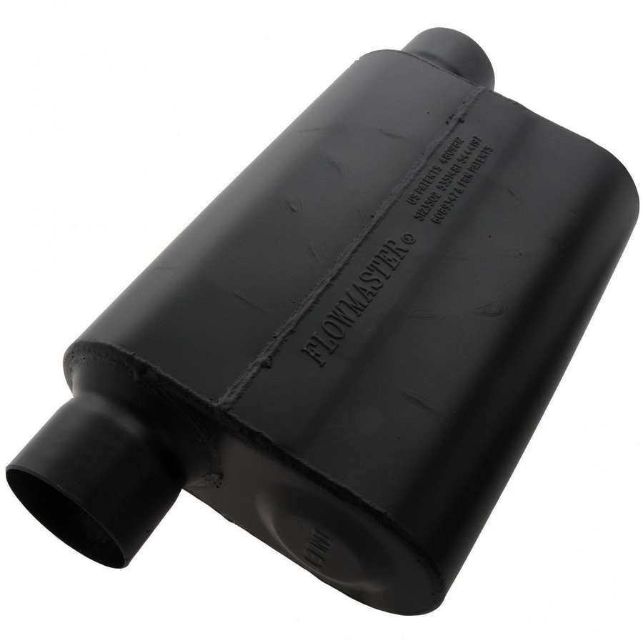 Flowmaster Super 44 Delta Flow Muffler - 3" Offset - Inlet / Same Side Offset Outlet