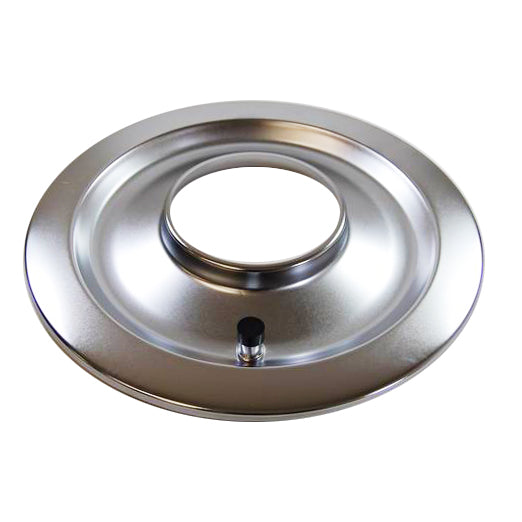 Racing Power 14" Flat Air Cleaner Base Chrome