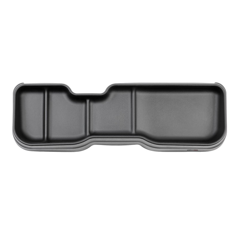 WeatherTech Under Seat Storage System - Black - Crew Cab - Rear - GM Fullsize Truck 2019-20