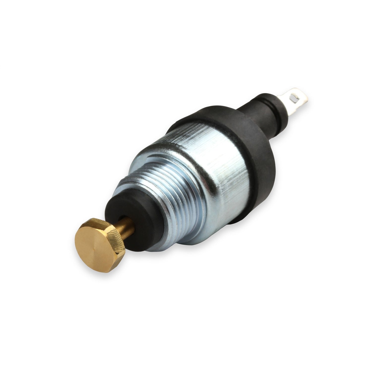 Holley Street Warrior Throttle Solenoid - Fast Idle - Bracket - Steel - Zinc Oxide - Street Warrior Carburetors