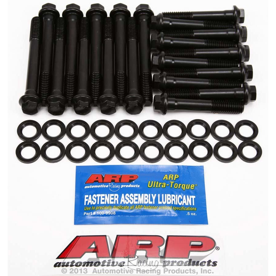 ARP High Performance Series Cylinder Head Bolt Kit - Hex Head - Chromoly - Black Oxide - Big Block Buick