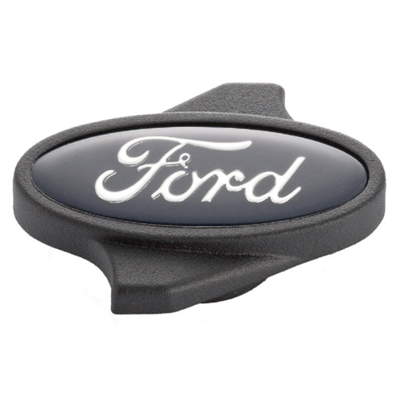 Ford Racing Ford Oval Air Cleaner Nut - 1/4-20 in Thread - Ford Logo - Black Paint 302-334