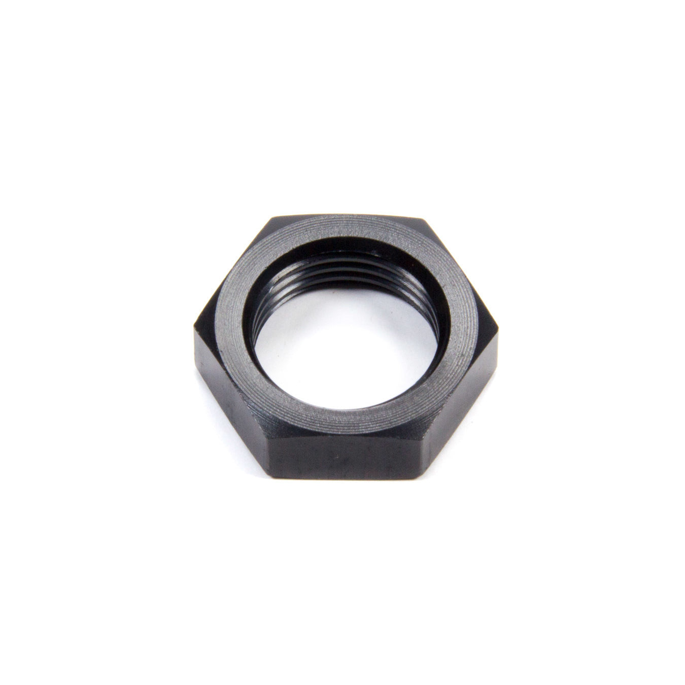 Aeroquip Black -08 Aluminum Bulkhead Locknut