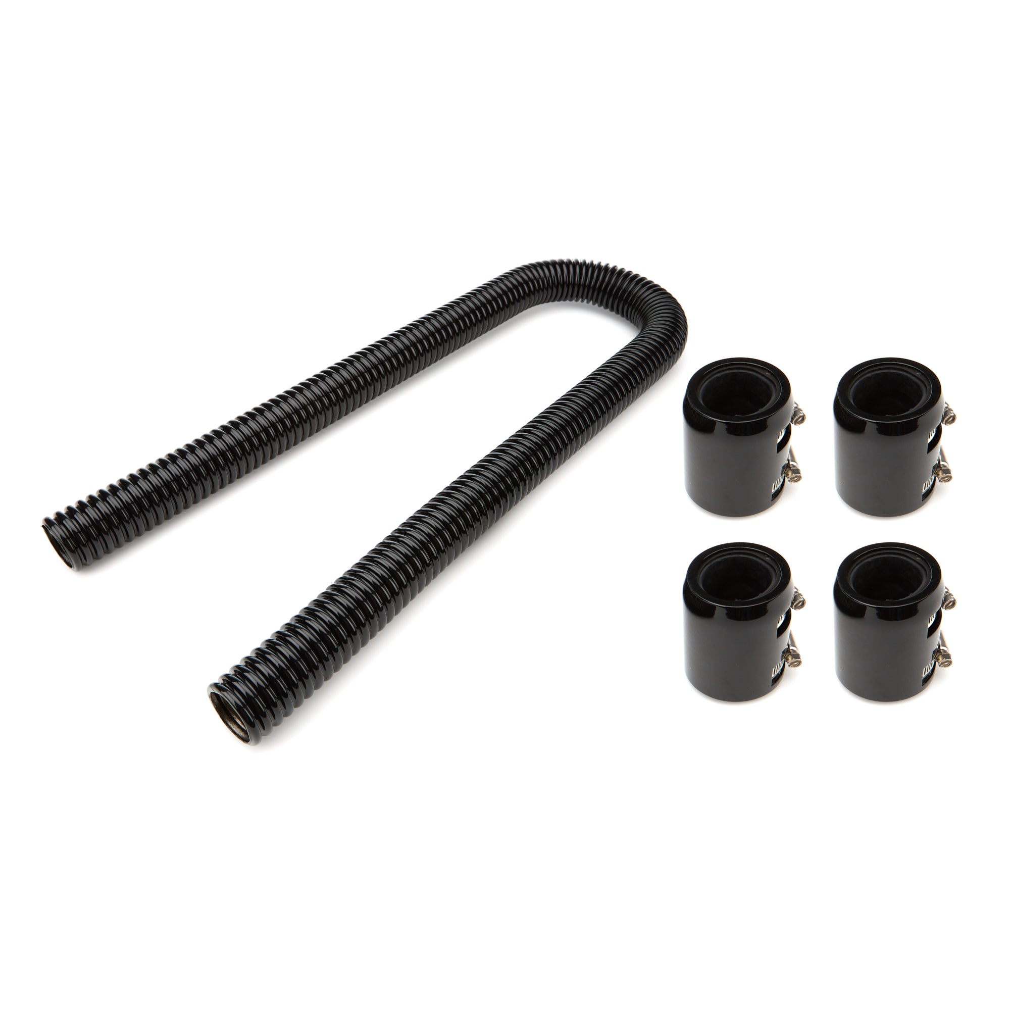 Racing Power Black 48" Stainless Radiator Hose Kit