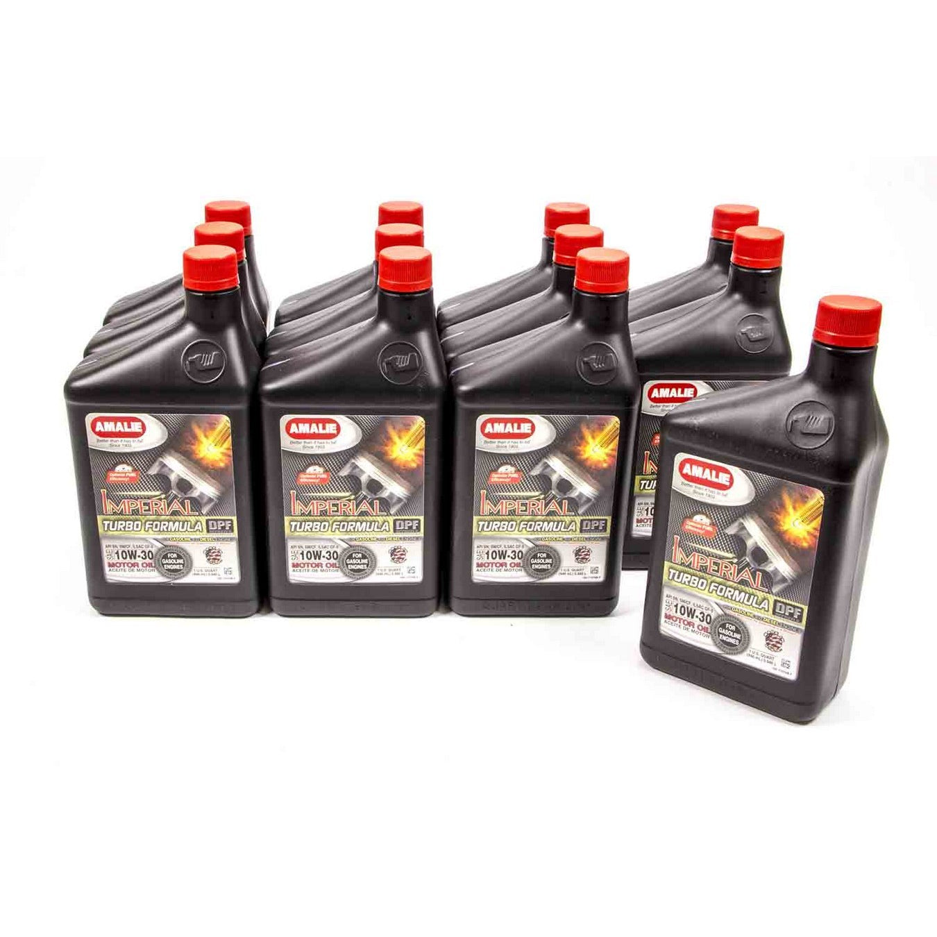 Amalie Imperial Turbo Formula Motor Oil - 10W-30 - 1 Qt. Bottle (Case of 12)