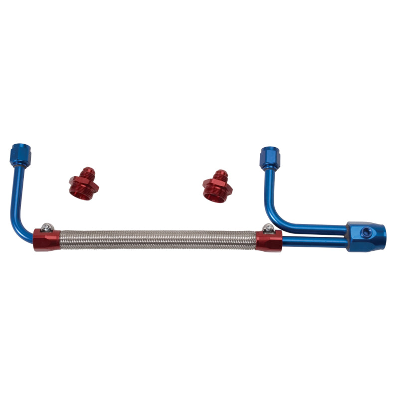 Edelbrock Dual-Feed Fuel Line Kit - Adjustable