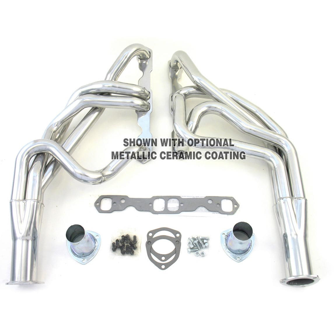 Patriot Tri-5 Headers - 1-3/4" Primary - 3" Collector - Gaskets/Hardware Included - Steel - GM LS-Series - (Pair)