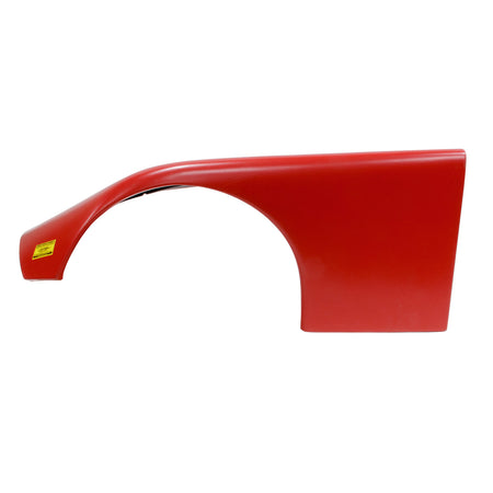 Five Star ABC Plastic Fender - Red - Left (Only) - For use with 10" Tires