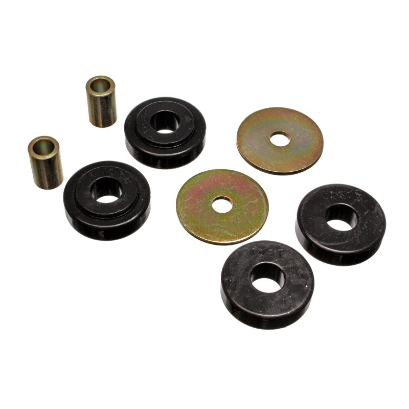 Energy Suspension Hyper-Flex Transmission Crossmember Bushing - Black / Cadmium - GM F-Body 1982-92