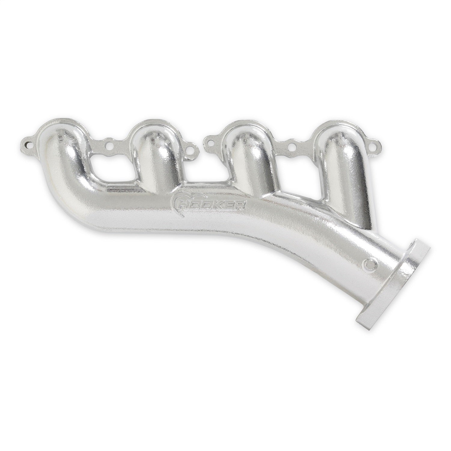 Hooker BlackHeart BlackHeart Exhaust Manifold - Silver Ceramic-Coated - GM LS-Series (Pair)