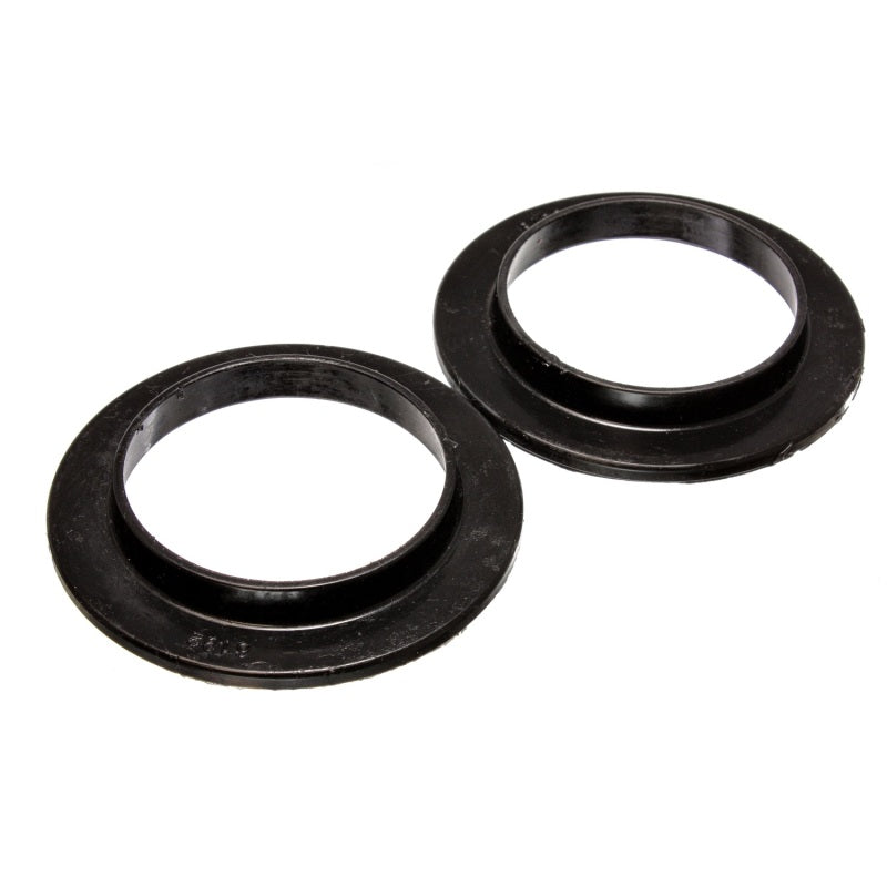 Energy Suspension Coil Spring Bushing - Hyper-Flex - Polyurethane - Black - Universal - (Pair)