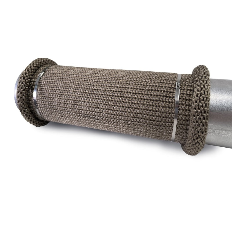 DEI Titanium Exhaust Wrap - 4 in Diameter - 12 in Long - Gray