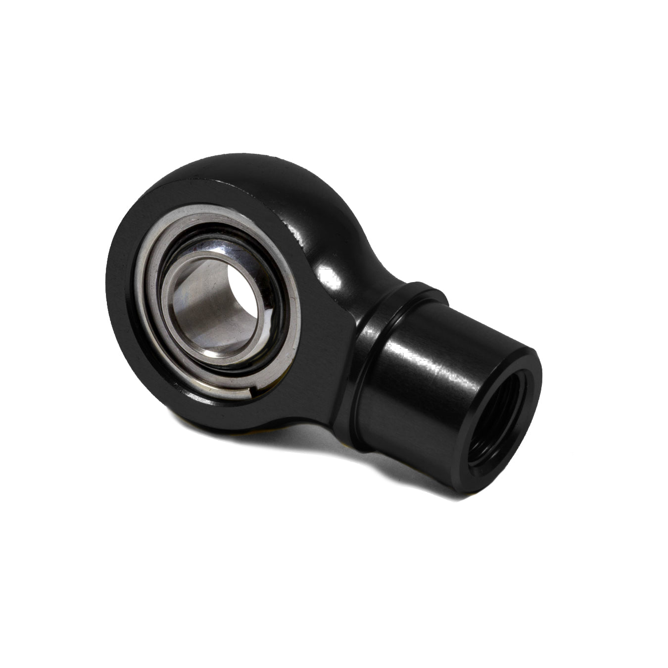 Pro Shocks Rod End - Female Thread - Straight - Steel - Black