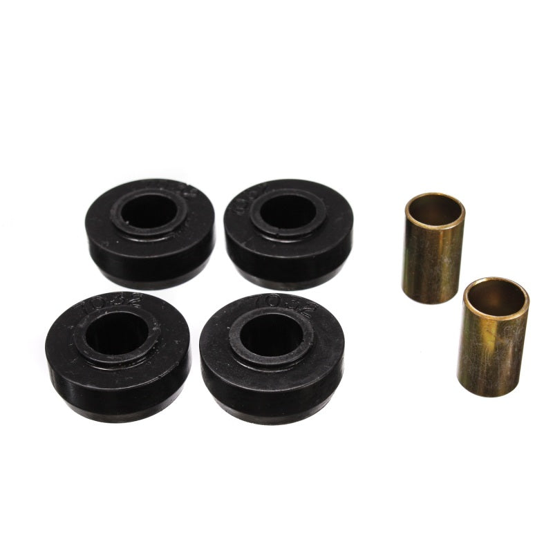 Energy Suspension Hyper-Flex Front Strut Rod Bushing - Black / Cadmium - GM X-Body 1962-67