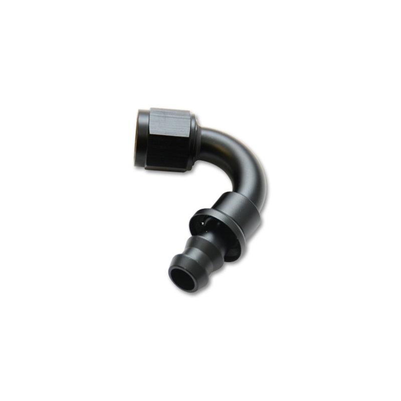 Vibrant Performance -08 AN Push-On 120 Degree Hose End Elbow Fitting