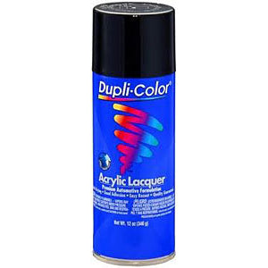 Dupli-Color Premium Lacquer - 12 oz. Can - Flat Black