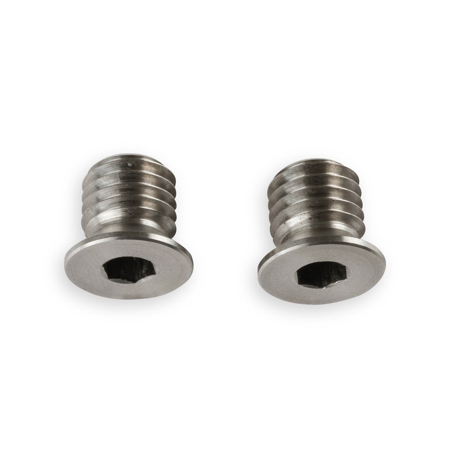 Earl's Plug - 12 mm x 1.75" Thread - Allen Head - Stainless - Vacuum Pump Delete - GM LT-Series - (Pair)