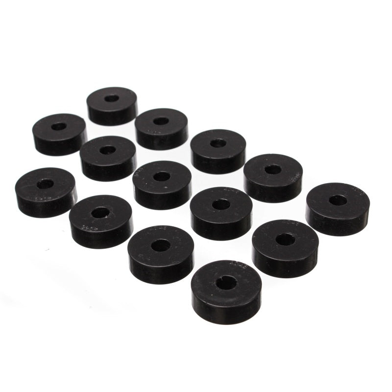 Energy Suspension Hyper-Flex Body Mount Bushing - Black - Jeep CJ5 1955-73