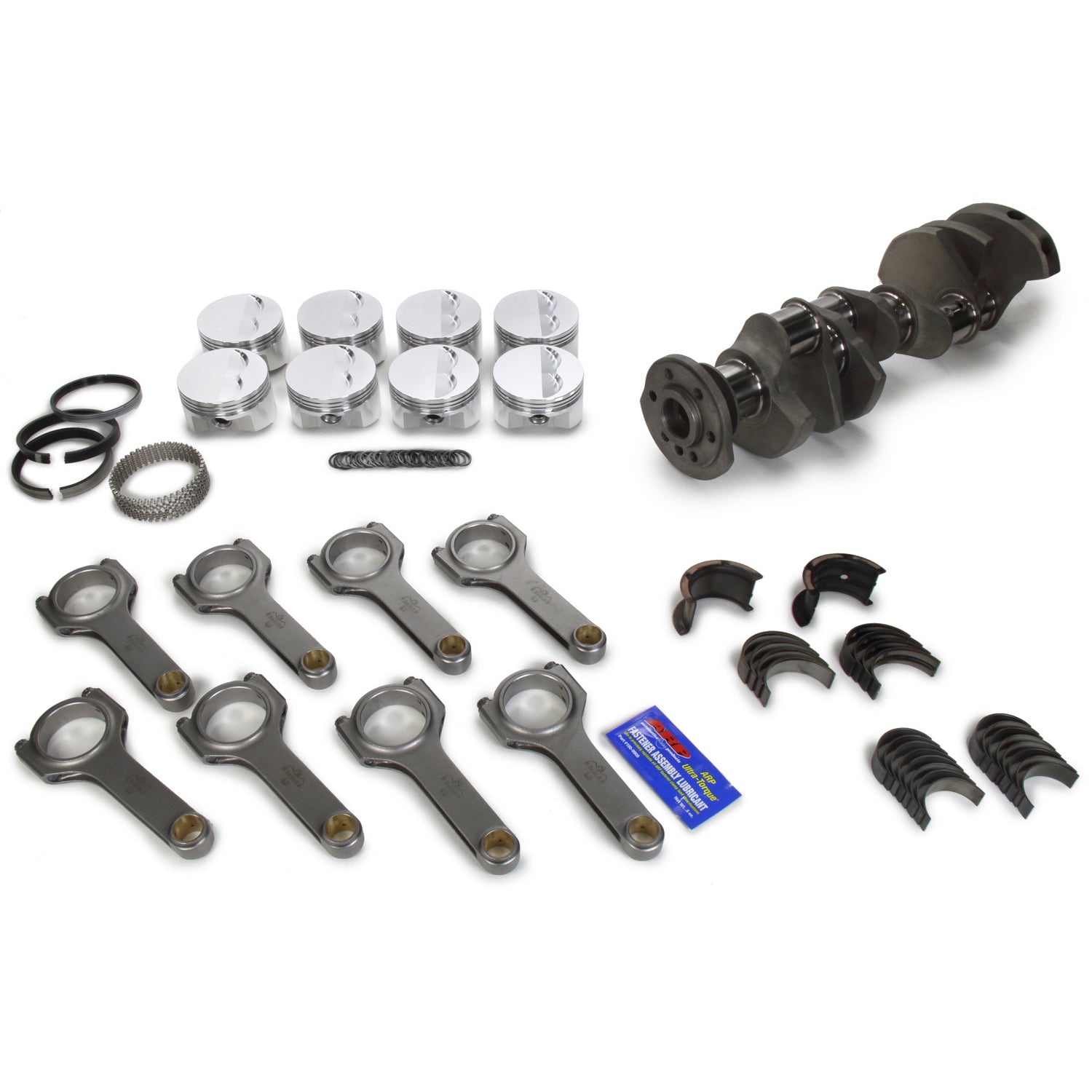 Eagle Competition Rotating Assembly - 357 CID - 3.500" Stroke - 4.040" Bore - 6.000" Rods - SB Chevy