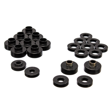 Energy Suspension Hyper-Flex Body Mount Bushing - Black - Jeep CJ 1976-79