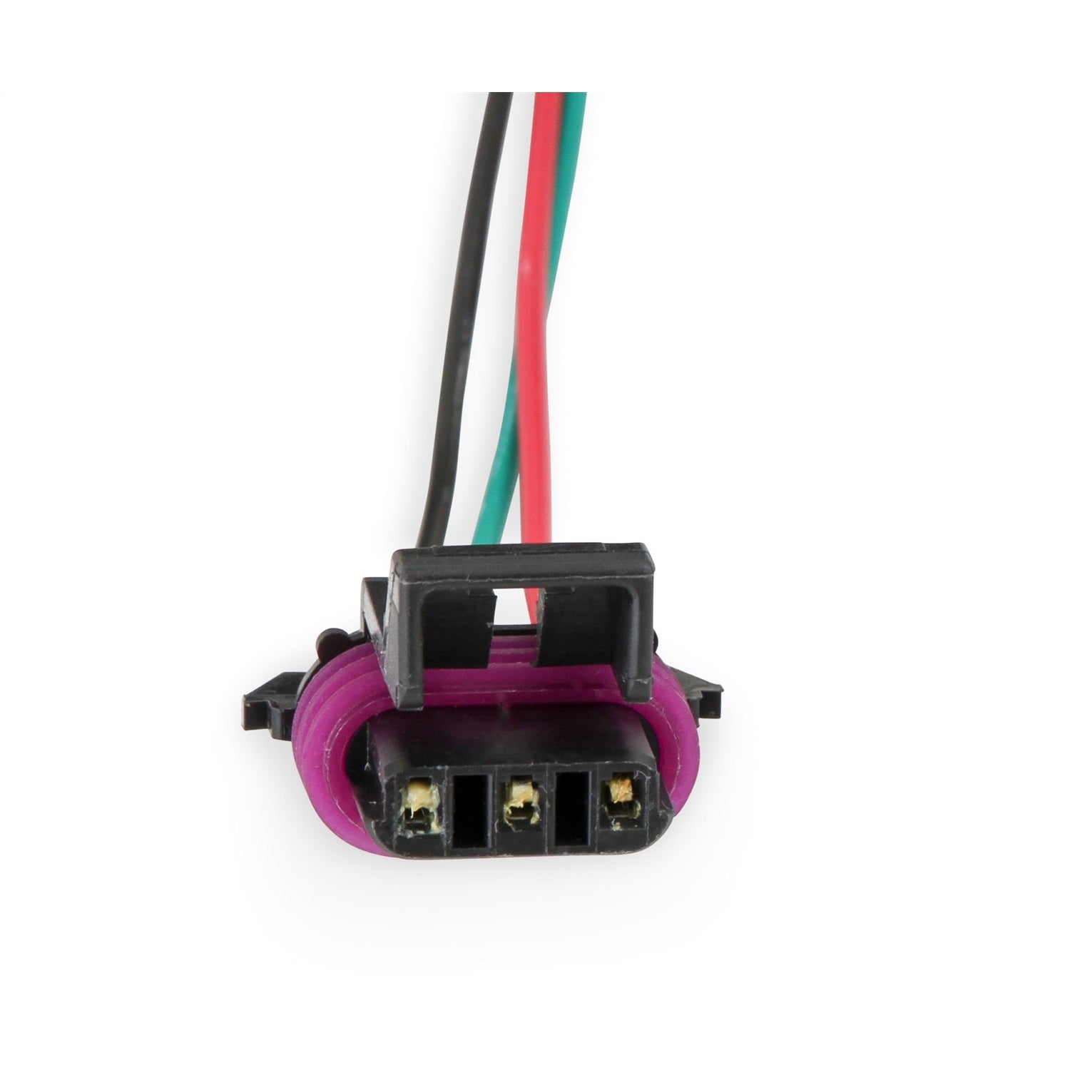 Holley HyperSpark Distributor - Hall Effect - Computer-Controlled Advance - HEI Style Terminal - Black - Chevy V8