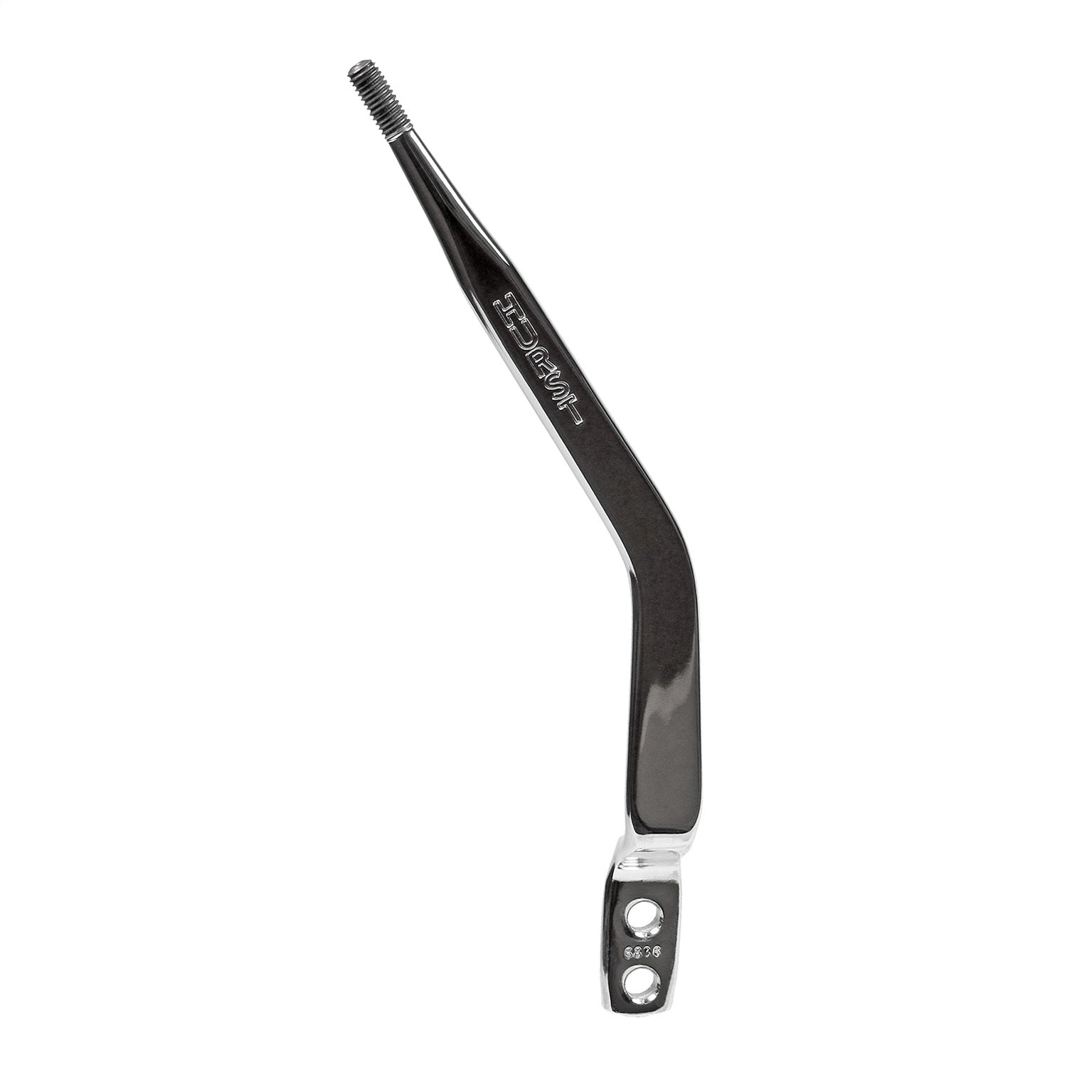 Hurst Competition Plus Single Bend Shifter Stick - 11.156 in - 3/8-16 in Thread - Chrome - Hurst Manual Shifters
