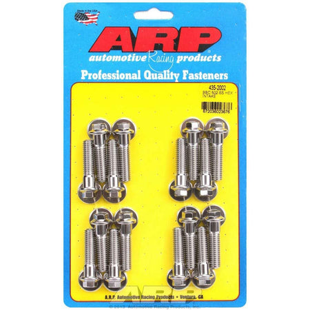 ARP BB Chevy Stainless Steel Intake Bolt Kit - 6 Point 502