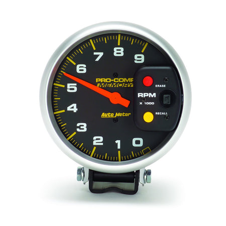 Auto Meter 9,000 RPM Pro-Comp 5" Monster Memory Tachometer