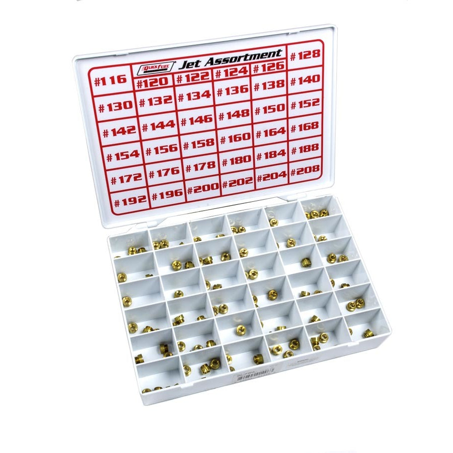 Quick Fuel Technology Numbers 116-208 Carburetor Jet Kit Jet Holder Brass Quick Fuel Carburetors - Kit