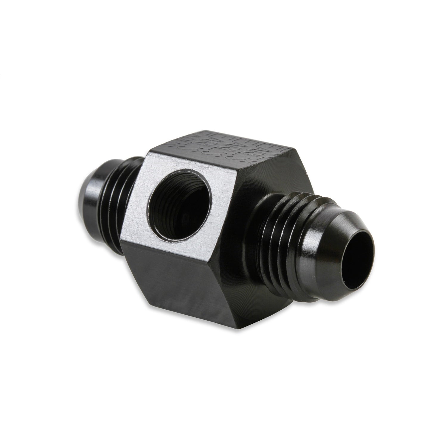 Earl's Products Gauge Adapter Fitting Straight 6 AN Male to 6 AN Male 1/8" NPT Gauge Port
