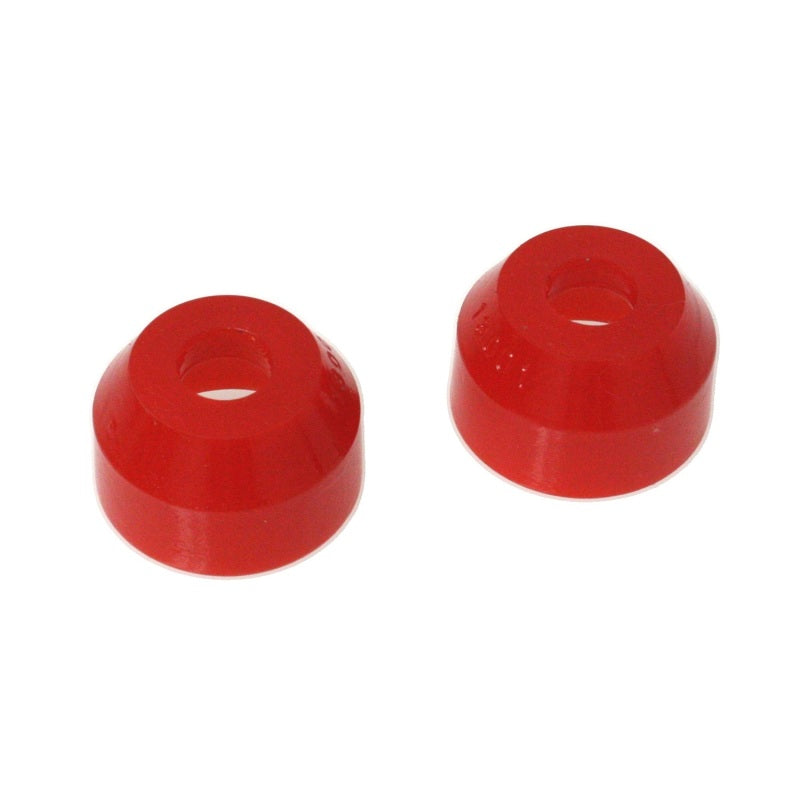 Energy Suspension Hyper-Flex Tie Rod Dust Boot - Round - 0.472" - 1.200" OD Rod End - Polyurethane - Red - Universal - (Pair)