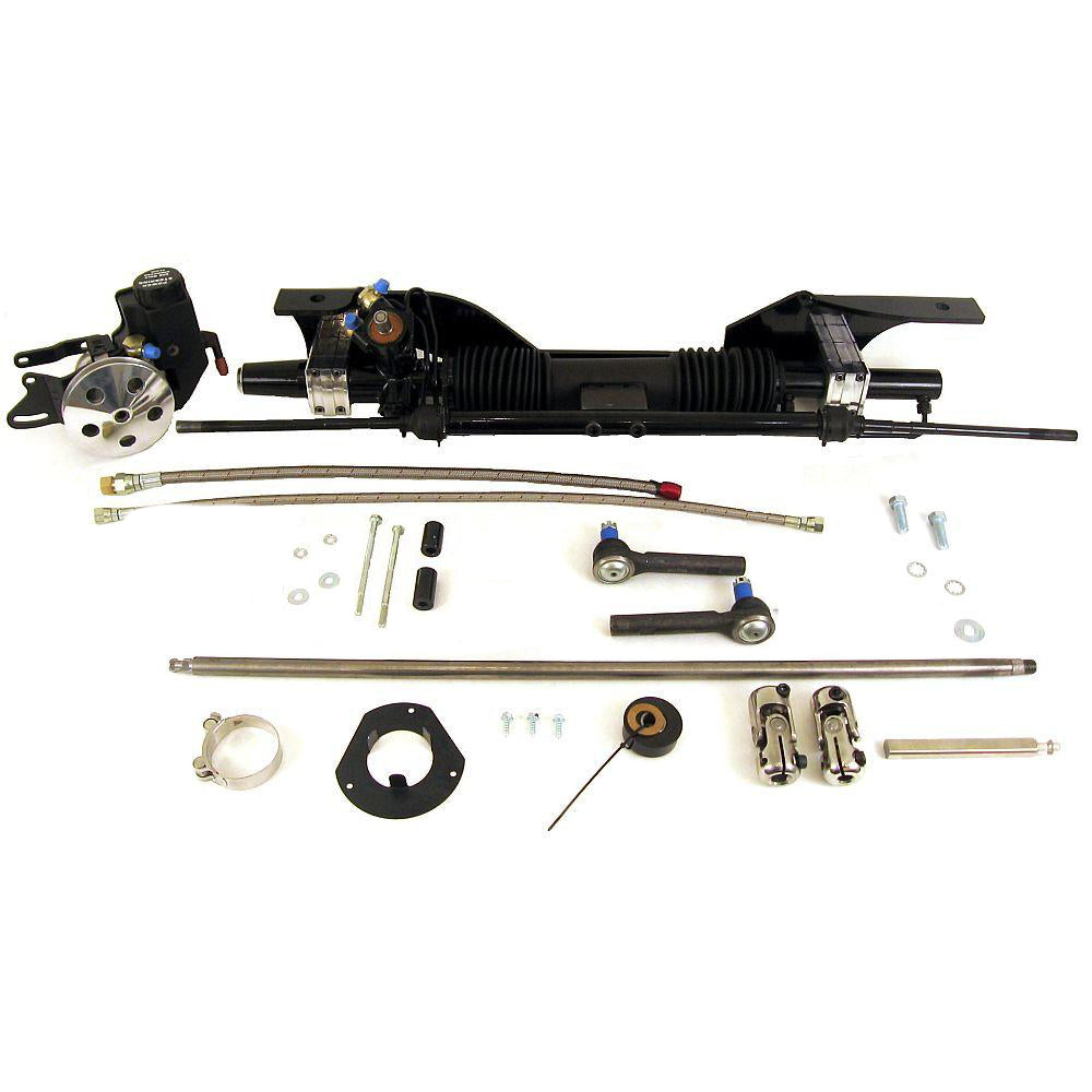 Unisteer 1965 & 66 Mustang Power Steering Rack & Pinion for Small Blocks