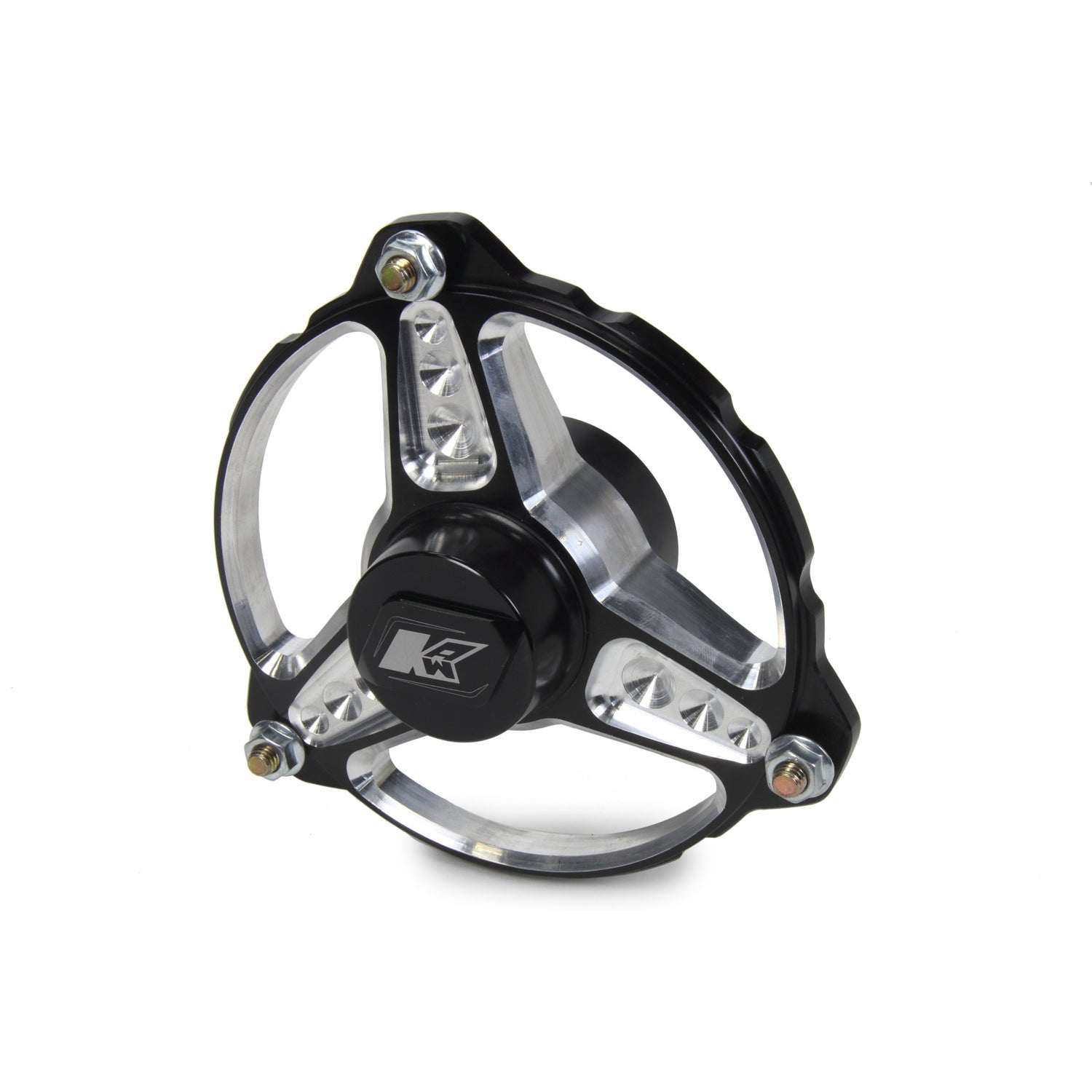 Keizer Front Driver Side Direct Mount Mini/Micro Sprint 3-Pin Hub - Bearings - Black - Mini/Micro Sprint