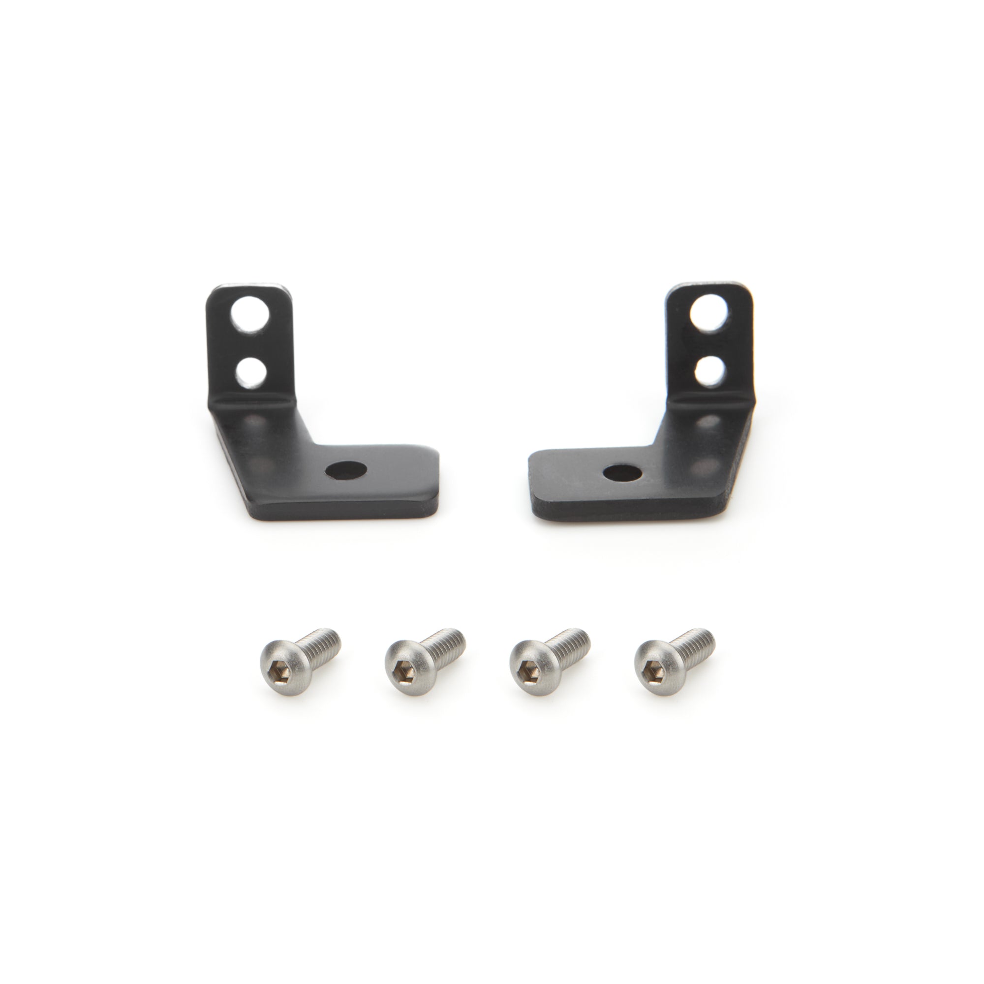 Hi-Lift Jack Light Bracket Kit - Steel - Black Powder Coat - LED Cube Light - High Lift Hood Jack Mount