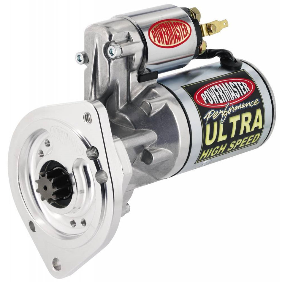 Powermaster Motorsports Ultra Torque Starter 4.4:1 Gear Reduction Natural Big Block Ford/Cleveland/Modified - Each