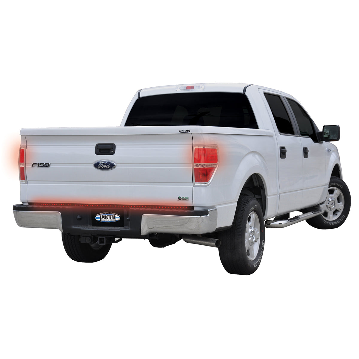 Pacer Performance Outback F5 Tailgate Light Red/Amber LED Running/Brake/Turn Function 60" Length - Adhesive Backing