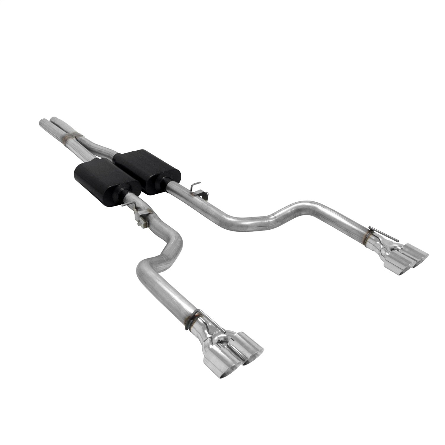 Flowmaster American Thunder Exhaust System Cat Back 3" Tailpipe 3-1/2" Tips - Stainless