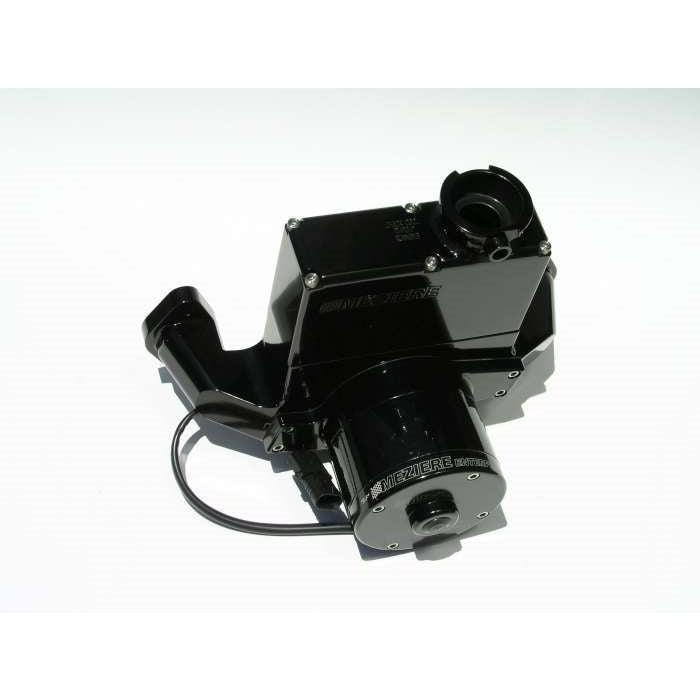 Meziere Electric 200 Series Water Pump - 1 in NPT Female Inlet - Black Anodized - Big Block Chevy
