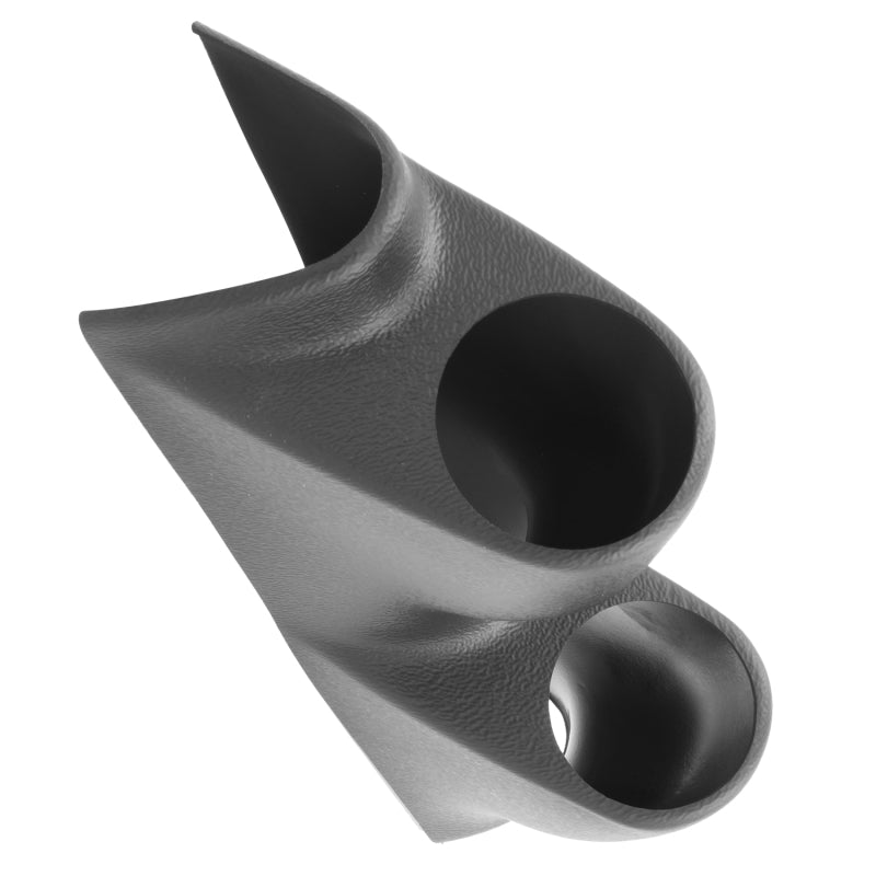 Auto Meter Pillar Gauge Pod - Two 2-1/16 in Diameter Gauges - Black - GM Fullsize Truck 1999-06