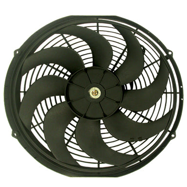 Racing Power 16" Universal Cooling Fan W/Curved Blades 12V