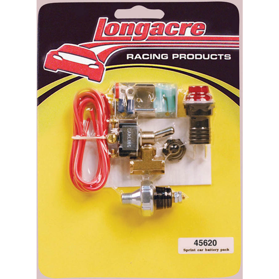 Longacre Sprint Car Battery Pack Complete Kit