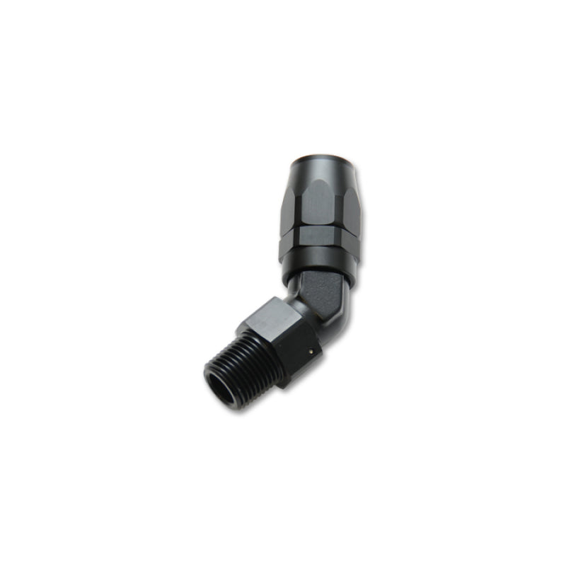 Vibrant Performance -08 AN Male 3/8"  NPT 45 Degree Hose End Fitting